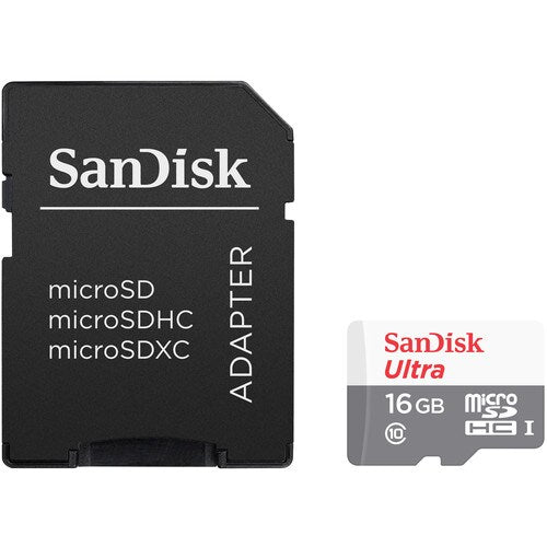 SanDisk Retail SanDisk Ultra microSD with SD Adapter - 16GB