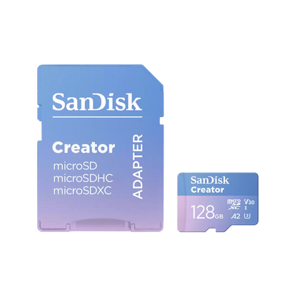 SanDisk Creator microSD Card 128GB