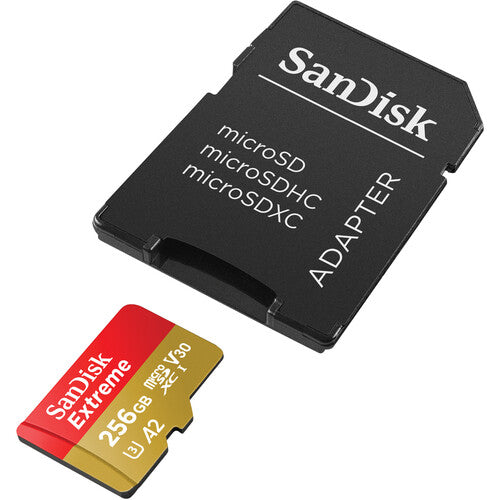 SanDisk Extreme microSDXC UHS-I CARD 256GB