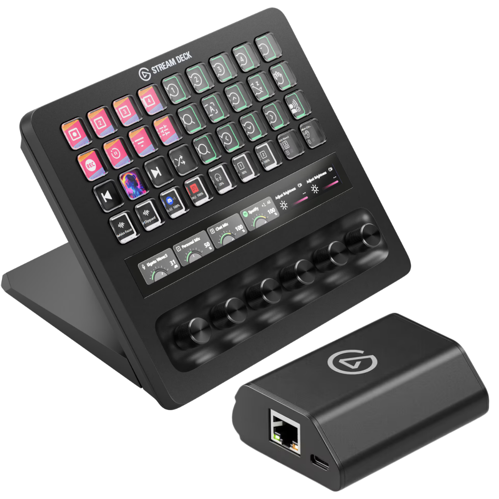 Elgato Stream Deck + XL and Network Dock - Customize Workflow – Videoguys
