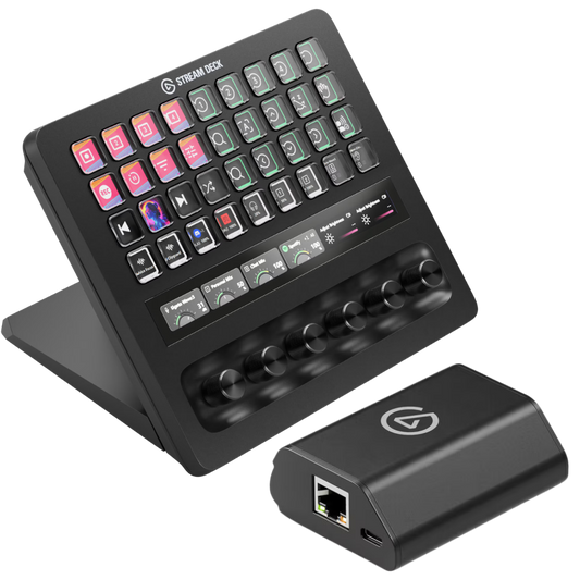 Elgato Stream Deck + XL and Stream Deck Network Dock
