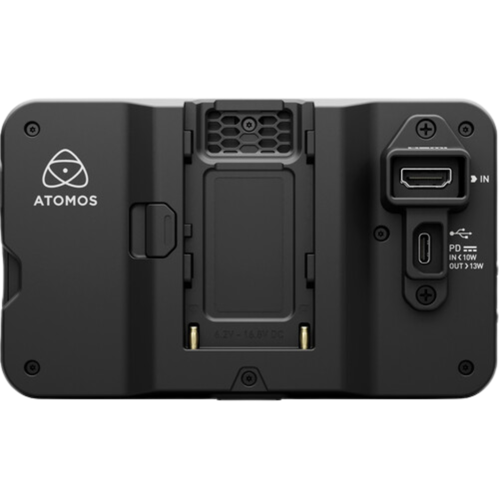 Atomos Shinobi II 5.2" HDMI HDR Monitor Inputs Ports Back Rear View
