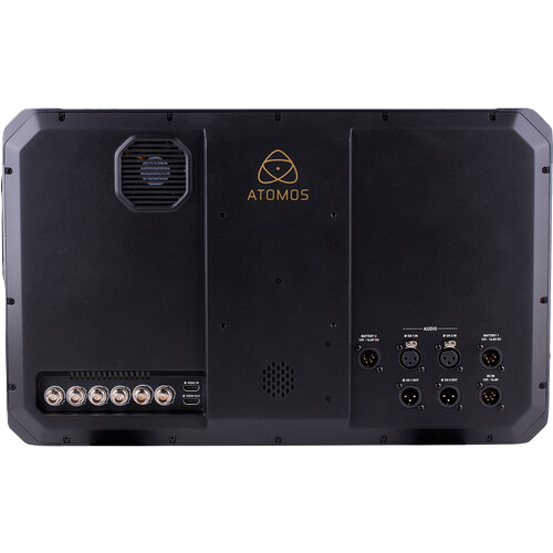 Atomos Sumo 19" SE HDR Monitor, Recorder, and Switcher Ports Inputs Back Rear View