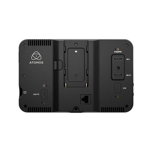 Atomos Shinobi 7 II – 7-Inch 2800-Nit HDR Camera Monitor Inputs Portts Back Rear