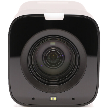 PTZOptics Studio 4K 12x Zoom Box Camera Front Lens View