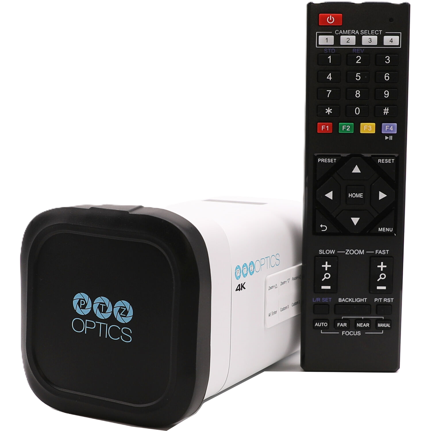 PTZOptics Studio 4K Camera with 20x Optical Zoom with Remote Control