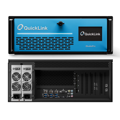 QuickLink StudioPro 2110 - SFP28, 4x 4K / 32x HD In/Out Video Production System