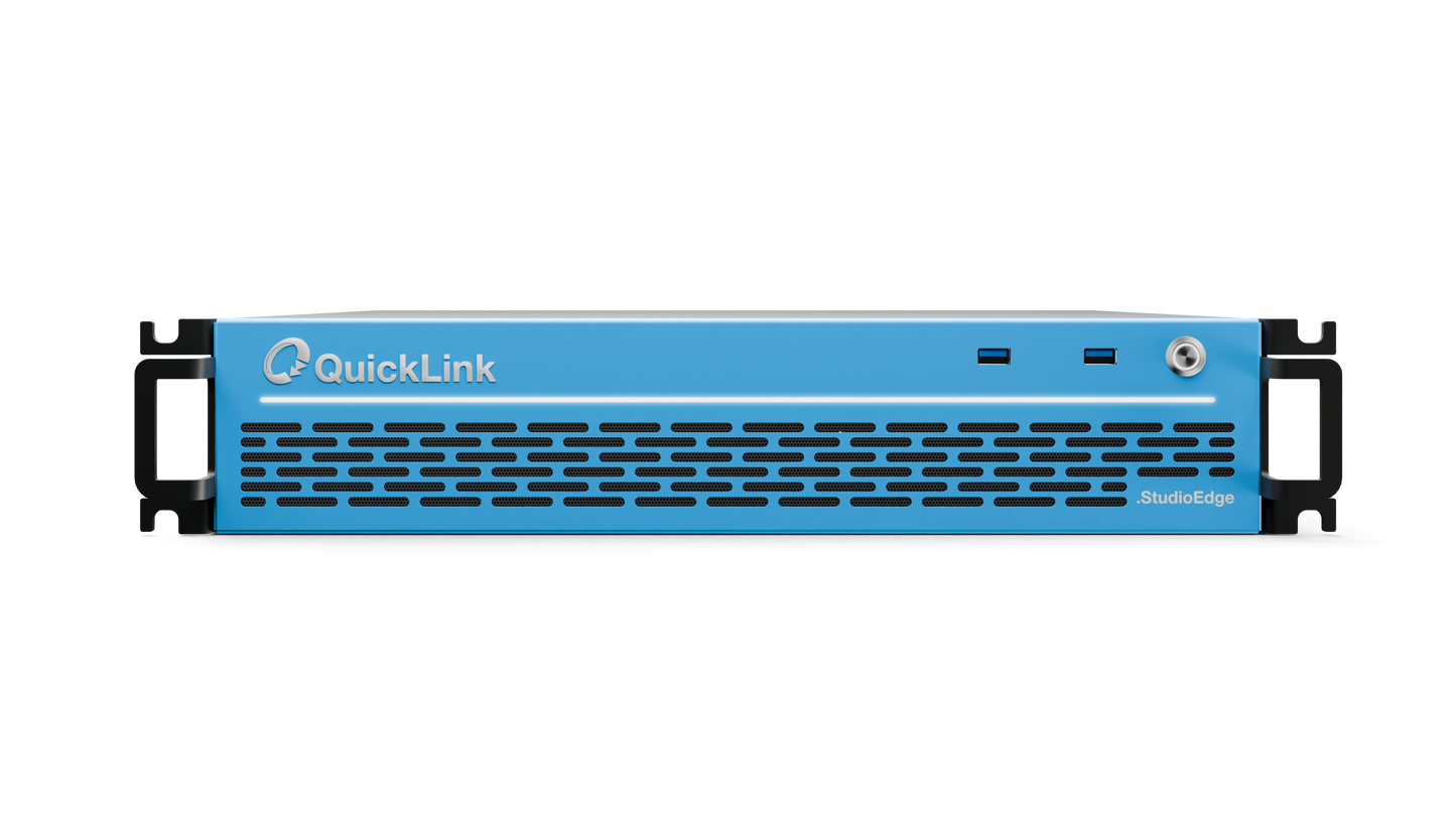 QuickLink StudioEdge Video Conferencing Calls for Productions - 4x SDI Inputs, 4x SDI Outputs