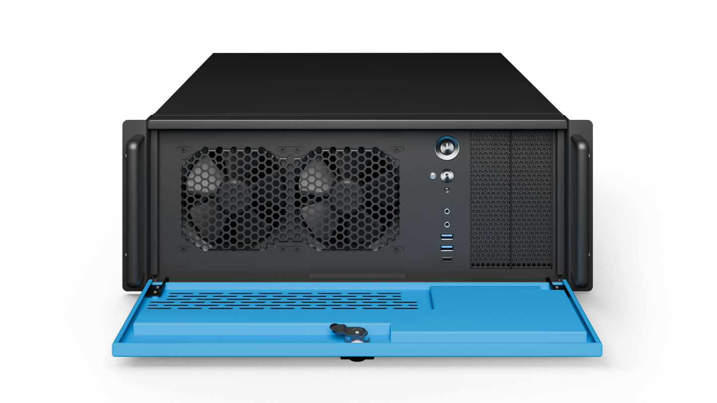 QuickLink StudioPro-16 16x Configurable 12G-SDI (HD/4K/8K) with RRC with Power Supply Dual Hot-Swap, Includes Conference Calling (Advanced) with balanced XLR Audio Hardware