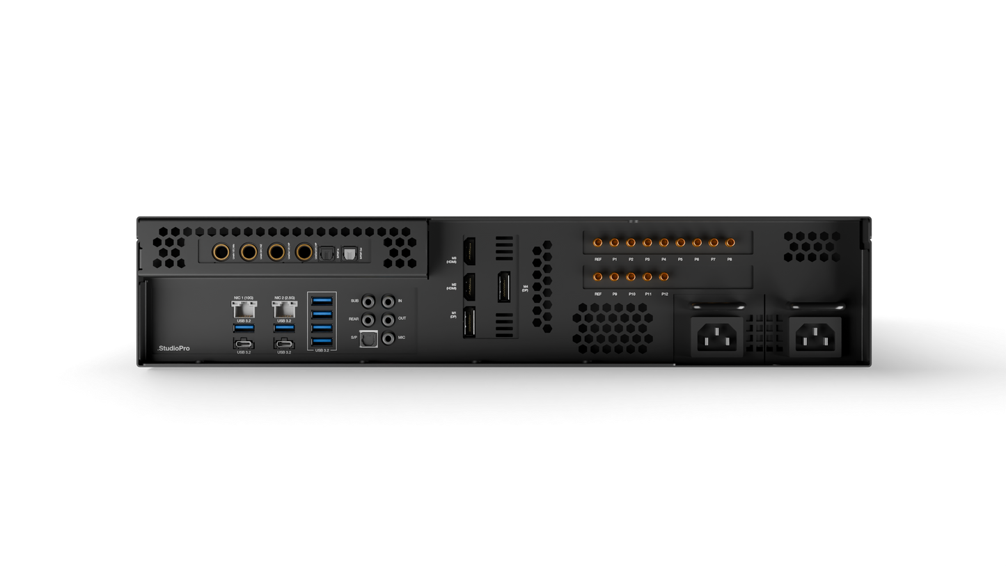 QuickLink StudioPro-3 12x configurable 3G-SDI (HD) with RRC with Power Supply Dual Hot-Swap, Includes Conference Calling (Advanced)