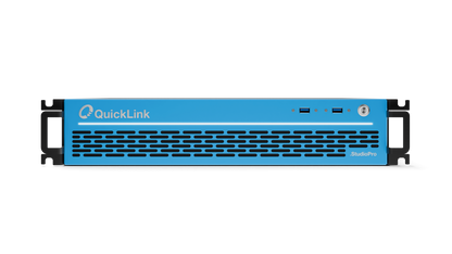 QuickLink StudioPro-8 8x configurable 12G-SDI (HD/4K/8K) with RRC™ with Power Supply Dual Hot-Swap, Includes Conference Calling (Advanced)