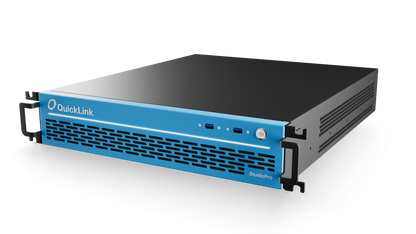 QuickLink StudioPro-8 8x configurable 12G-SDI (HD/4K/8K) with RRC™ with Power Supply Dual Hot-Swap, Includes Conference Calling (Advanced)