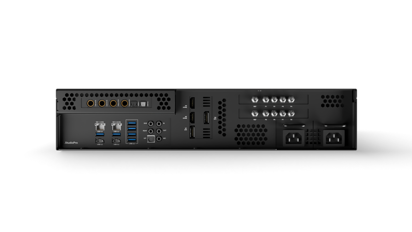 QuickLink StudioPro-8 8x configurable 12G-SDI (HD/4K/8K) with RRC™ with Power Supply Dual Hot-Swap, Includes Conference Calling (Advanced)