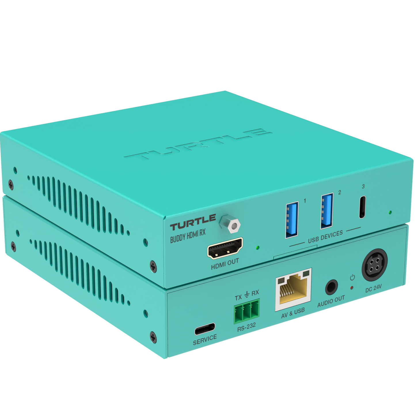 Turtle Boardroom Buddy HDMI RX Side