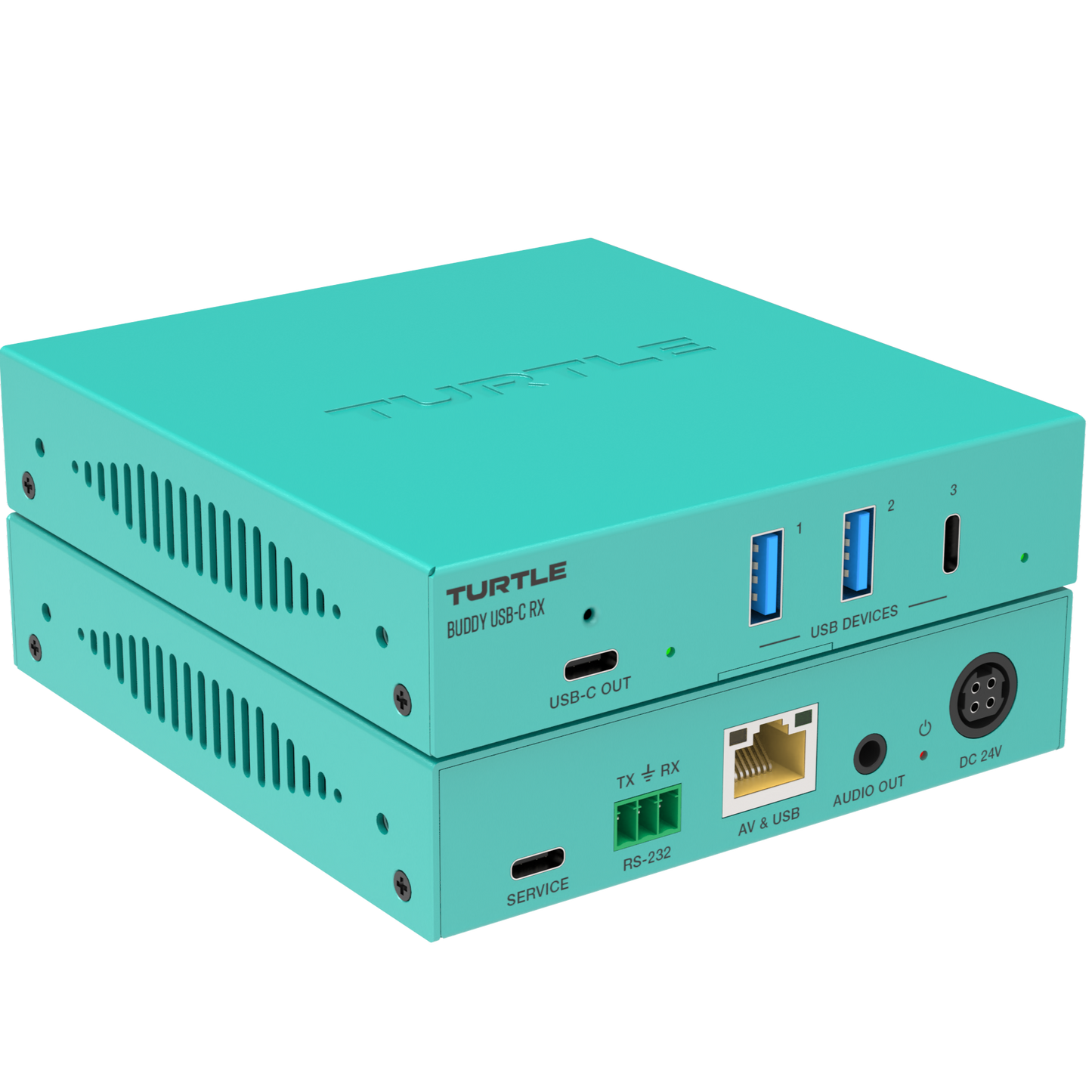 Turtle Boardroom Buddy USB-C RX Side