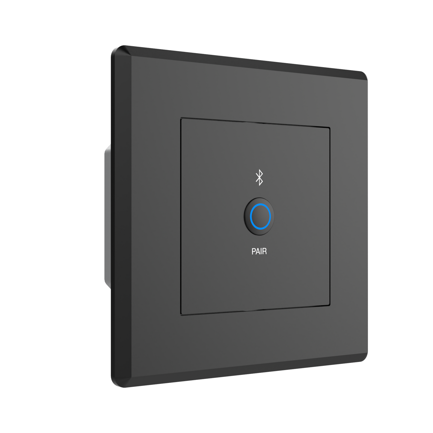 Turtle Dante Bluetooth Wallplate, EU Wall Box (Black)