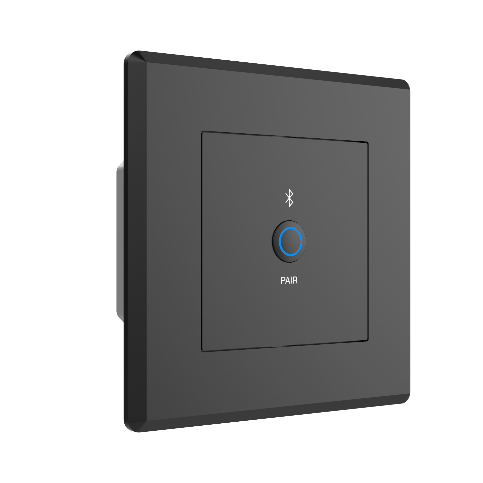 Turtle Dante Bluetooth Wallplate, EU Wall Box (Black)