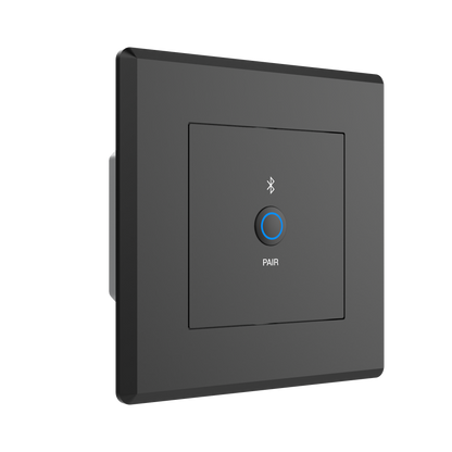 Turtle Dante Bluetooth Wallplate, EU Wall Box (Black)
