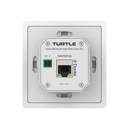 Turtle Dante Bluetooth Wallplate, EU Wall Box (White)