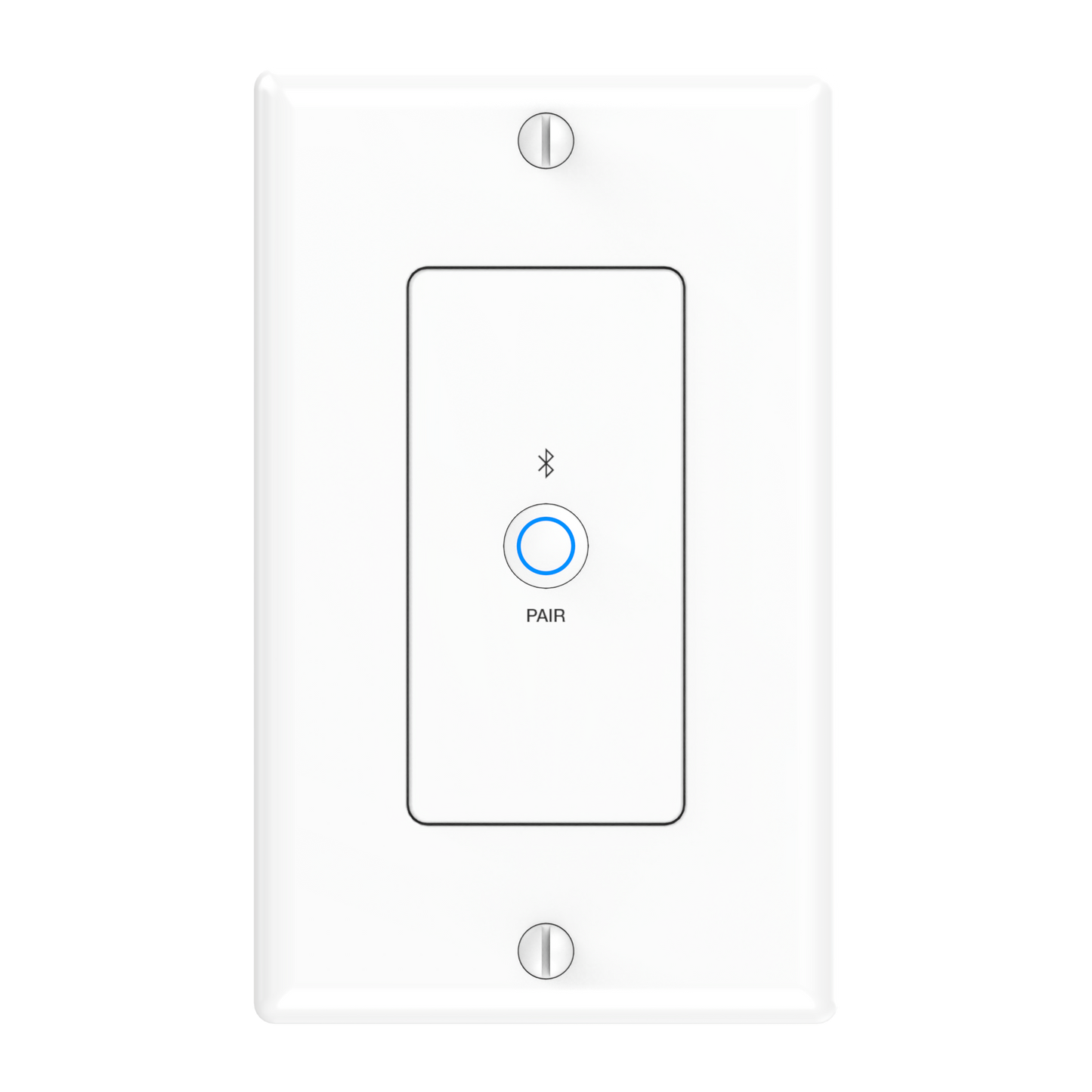 Turtle Dante Bluetooth Wallplate, US 1 Gang Decora (White)