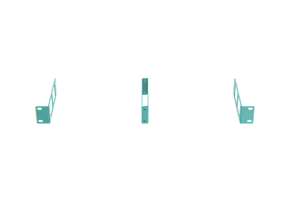 Turtle AV CHAZY 1U Rack, holds any mix of 2 Chazy Tx or Rx