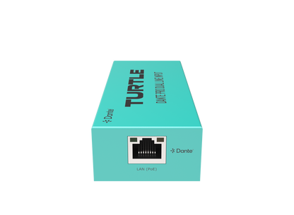 Turtle Dante Pro Dual Channel Analog Line Input Adapter with Gain Control