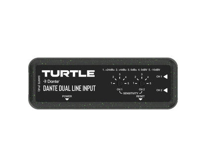 Turtle Dante Dual Channel Analog Line Input Adapter with Gain Controls