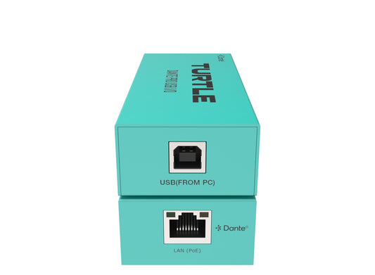 Turtle Dante Pro Dual Channel USB-C I/O Adapter