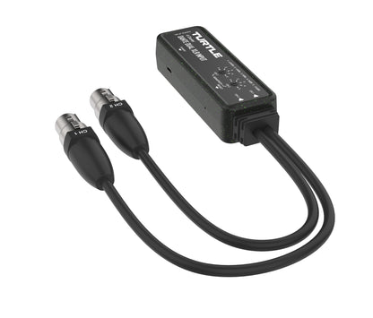 Turtle Dante Dual Channel Analog XLR to Dante Adapter