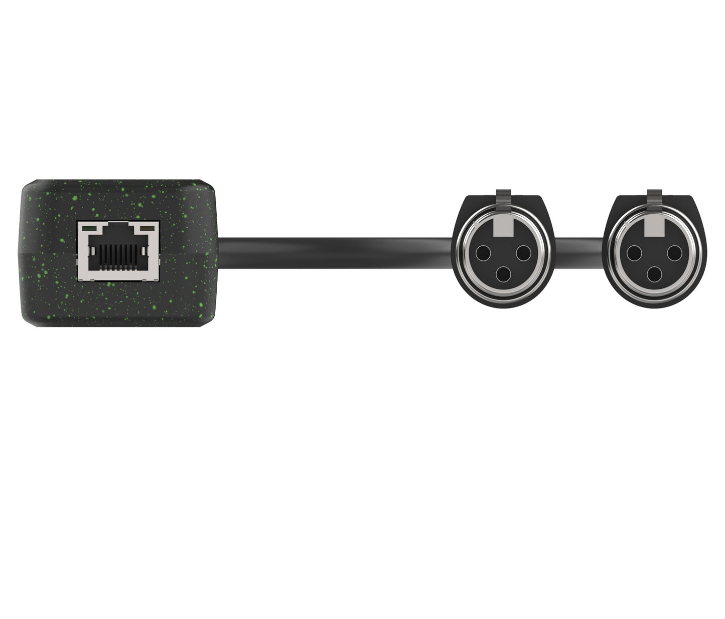 Turtle Dante Dual Channel Analog XLR to Dante Adapter