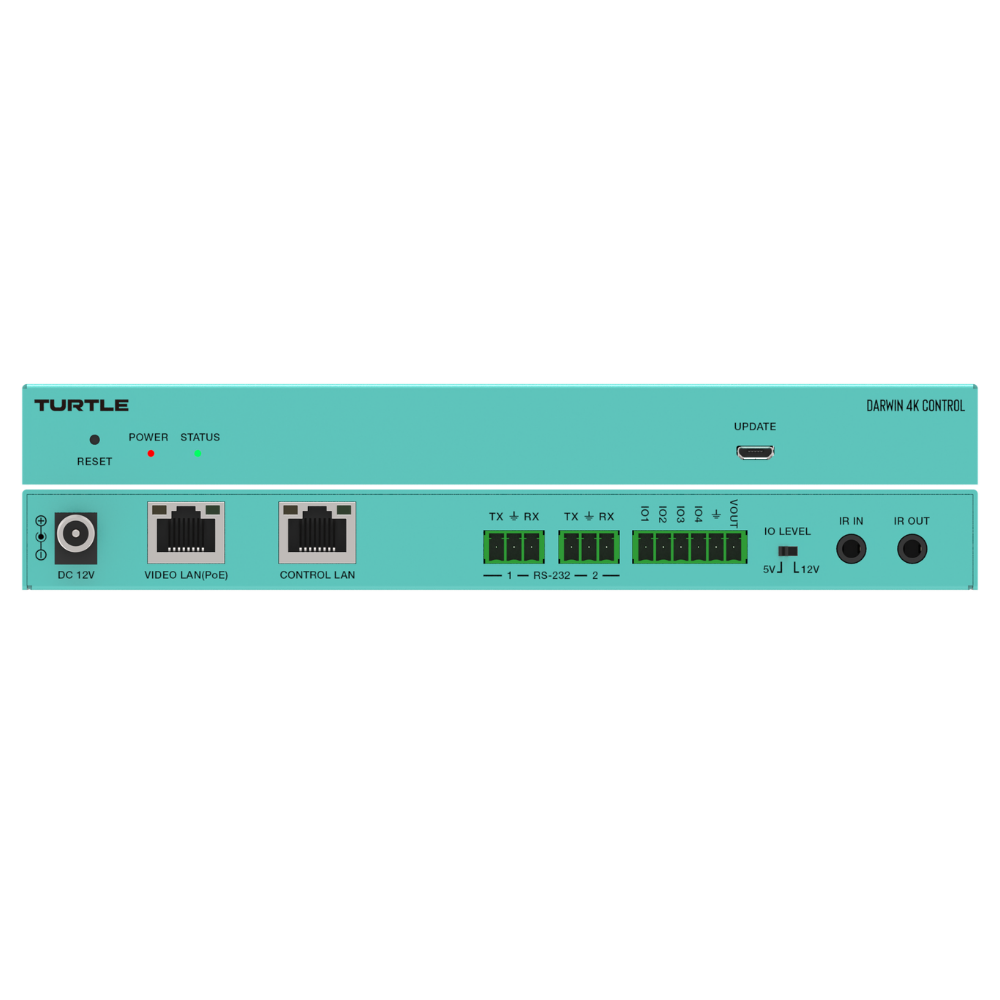 Turtle DARWIN 4K CONTROL - Central Management Box for DARWIN Ports Inputs