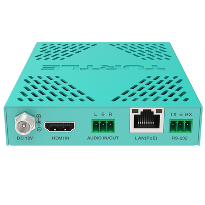 Turtle DARWIN 4K TX. H.265 HDMI 4K AV over IP Transmitter Back