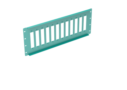 Turtle AV DARWIN 4U Rack, holds any mix of 12 Darwin Tx or Rx