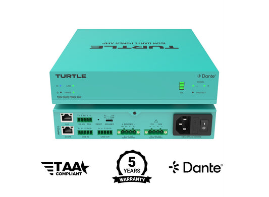 Turtle Dante Network Power Amplifier
