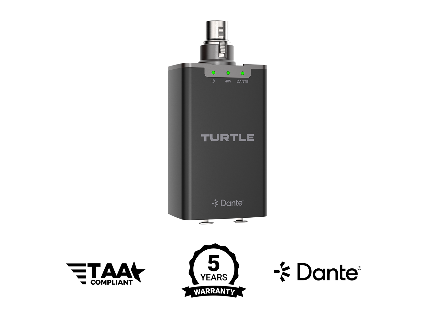 Turtle JEF Dante Enabled Mic Preamp