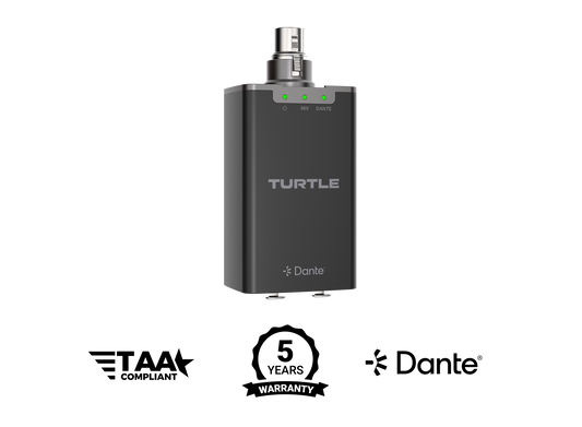 Turtle JEF Dante Enabled Mic Preamp