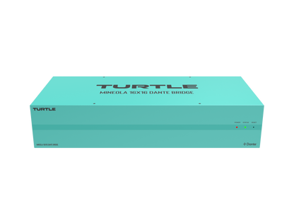 Turtle AV Mineola 16x16 Dante Audio Bridge 