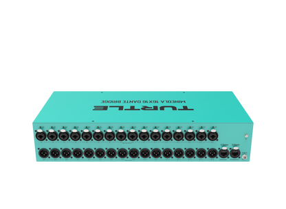 Turtle AV Mineola 16x16 Dante Audio Bridge 