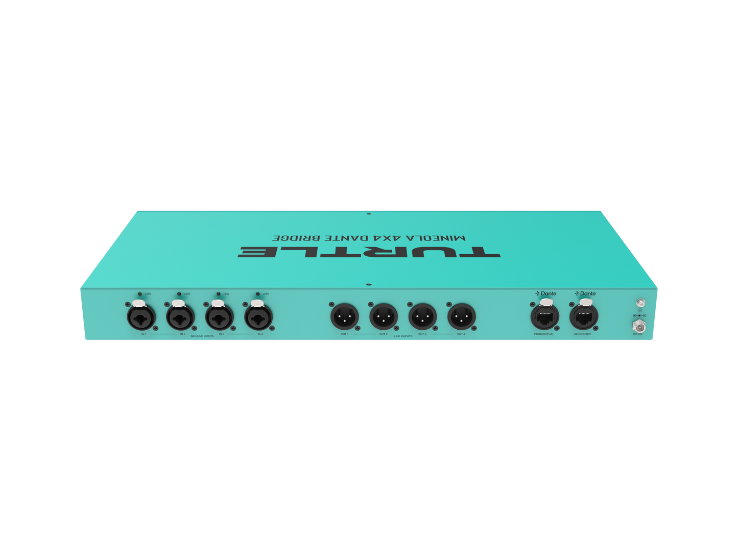 Turtle Mineola 4x4 Dante Audio Bridge