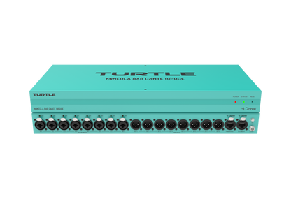 Turtle Mineola 8x8 Dante Audio Bridge