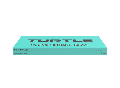 Turtle AV Phoenix 8x8 Dante Audio Bridge 