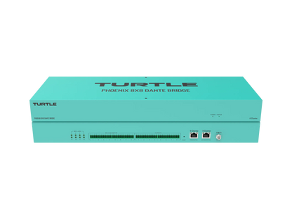 Turtle AV Phoenix 8x8 Dante Audio Bridge