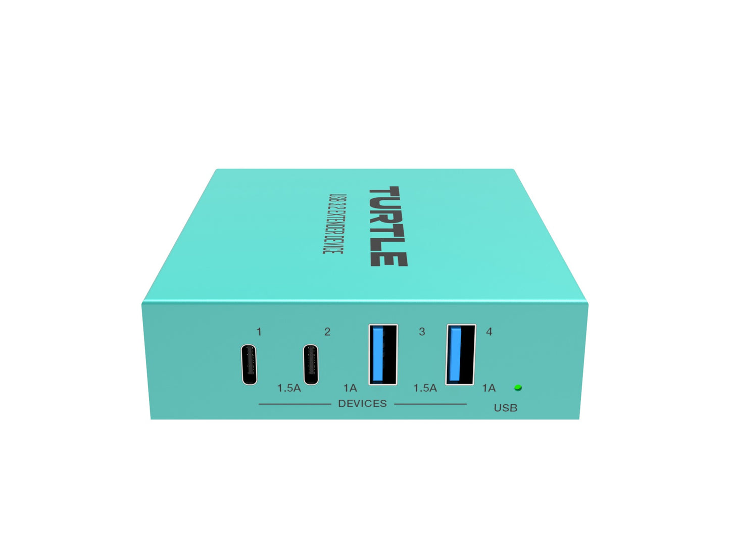 Turtle 100m USB 3.2 5Gbps Extender Kit over CAT