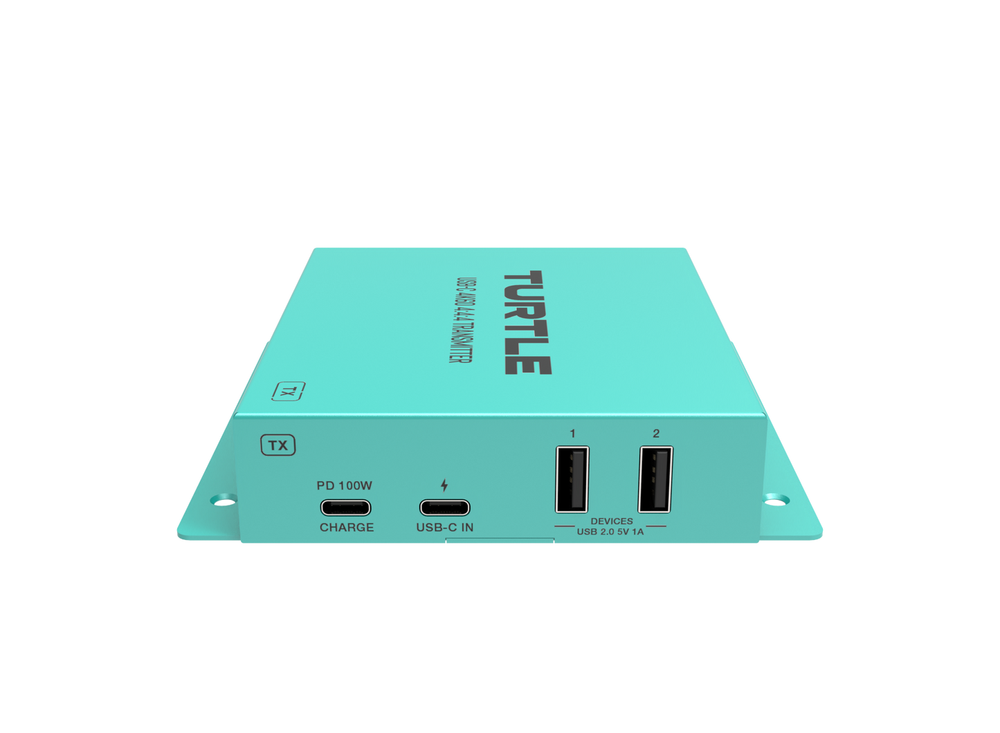 Turtle AV USB-C 4K60 Side Ports