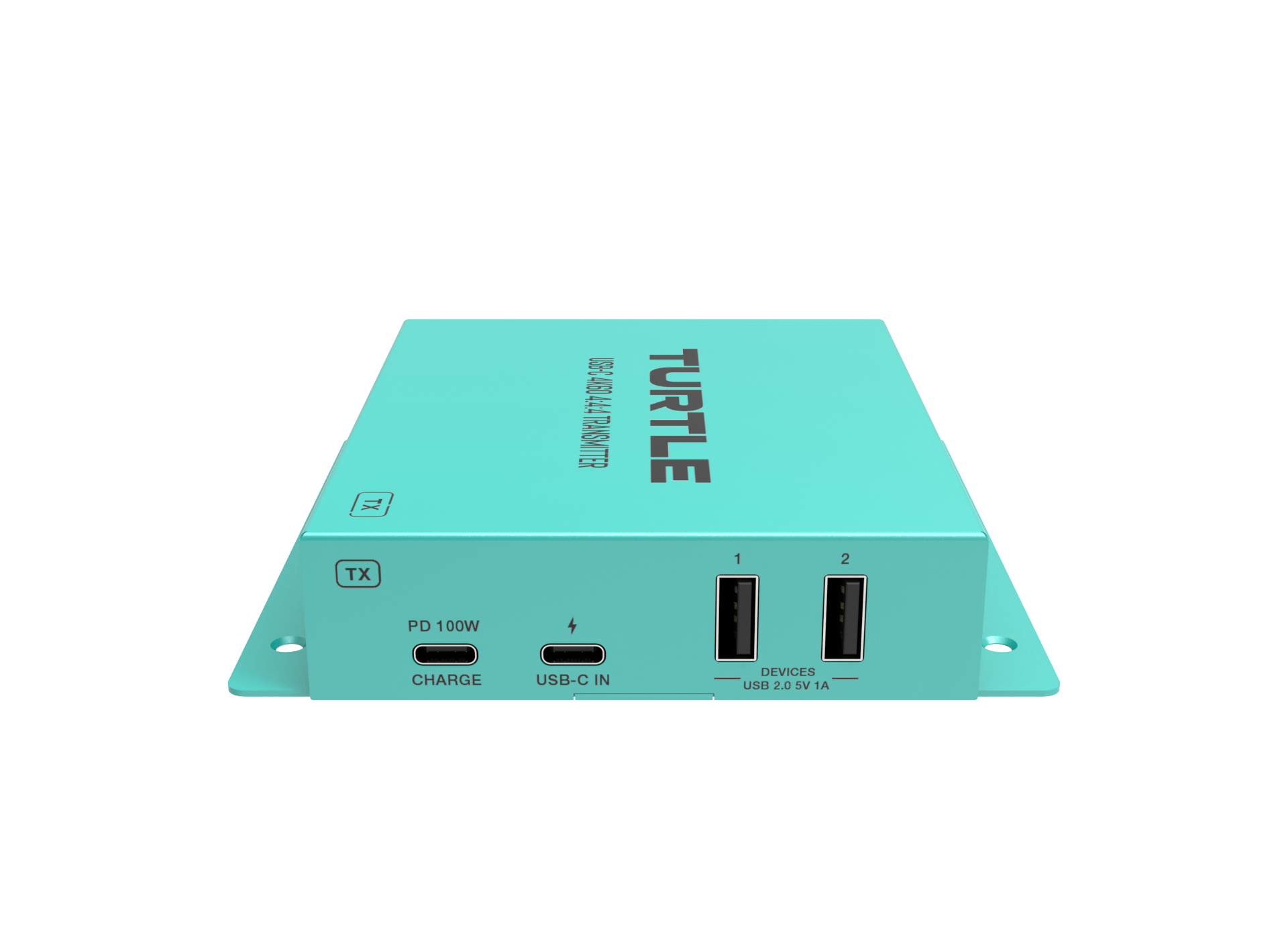 Turtle AV USB-C 4K60 Side Ports