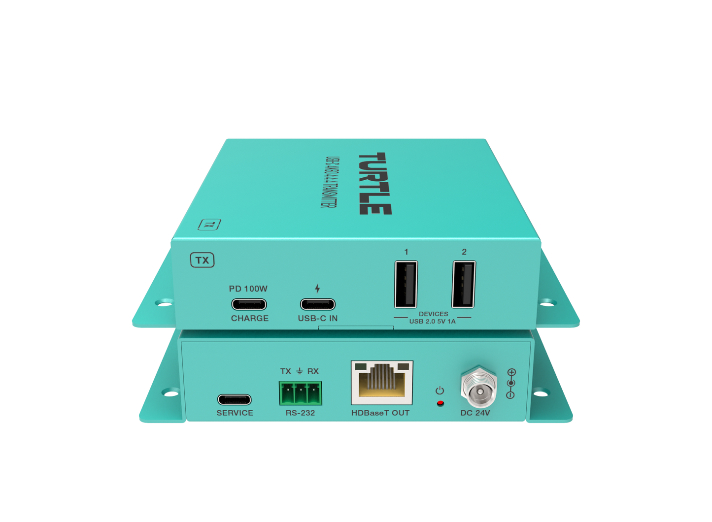 Turtle AV USB-C 4K60 Side Ports