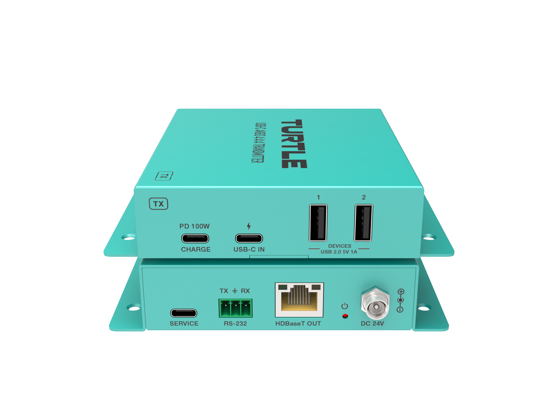 Turtle AV USB-C 4K60 Side Ports