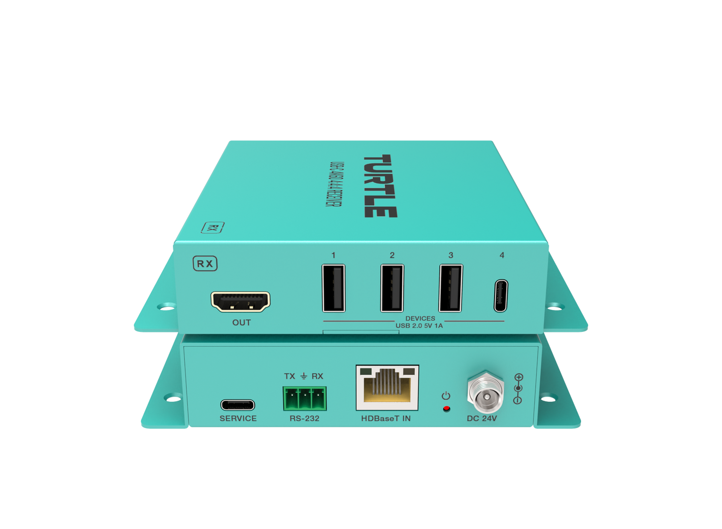 Turtle AV USB-C 4K60 Ports