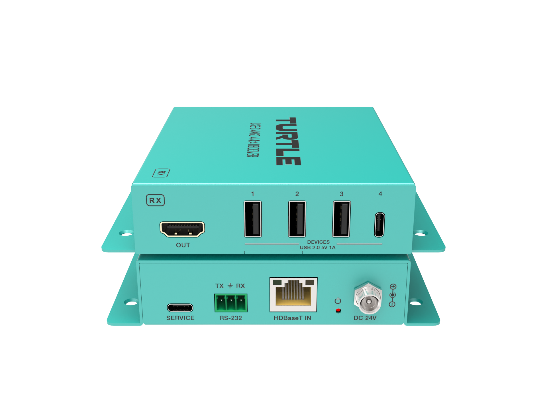 Turtle AV USB-C 4K60 Ports