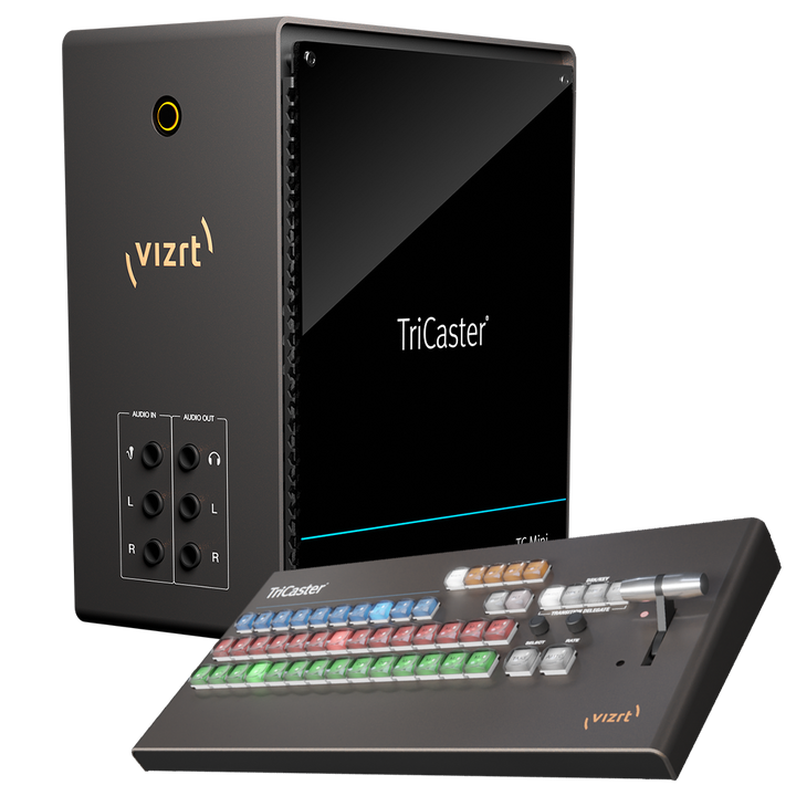 Vizrt TriCaster Mini X with Control Surface Bundle